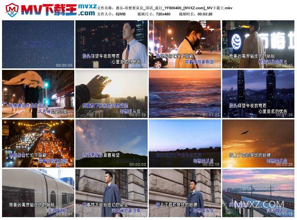 愚乐-哥想要从良_国语_流行_YF800400